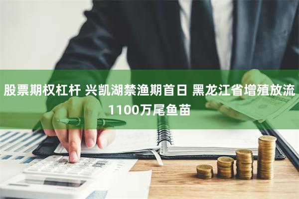 股票期权杠杆 兴凯湖禁渔期首日 黑龙江省增殖放流1100万尾鱼苗